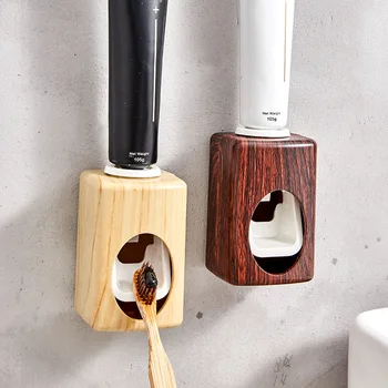 Wall-Mounted Wood Automatic Toothpaste Squeezing Removable And Washable Automatic Toothpaste Squeezing Rack Bathroom Accessories
Wall-Mounted Wood Automatic Toothpaste Squeezing Removable And Washable Automatic Toothpaste Squeezing Rack Bathroom Accessories