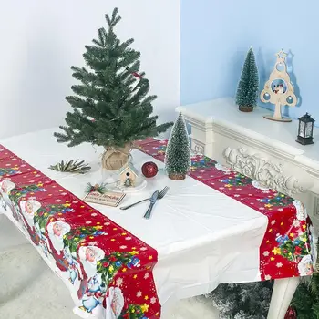 Home Tablecloth Christmas Decoration Santa Claus Tablecloth Tablecloth Art Cloth Cof Waterproof Rectangular Christmas Table N5O3
Home Tablecloth Christmas Decoration Santa Claus Tablecloth Tablecloth Art Cloth Cof Waterproof Rectangular Christmas Table N5O3