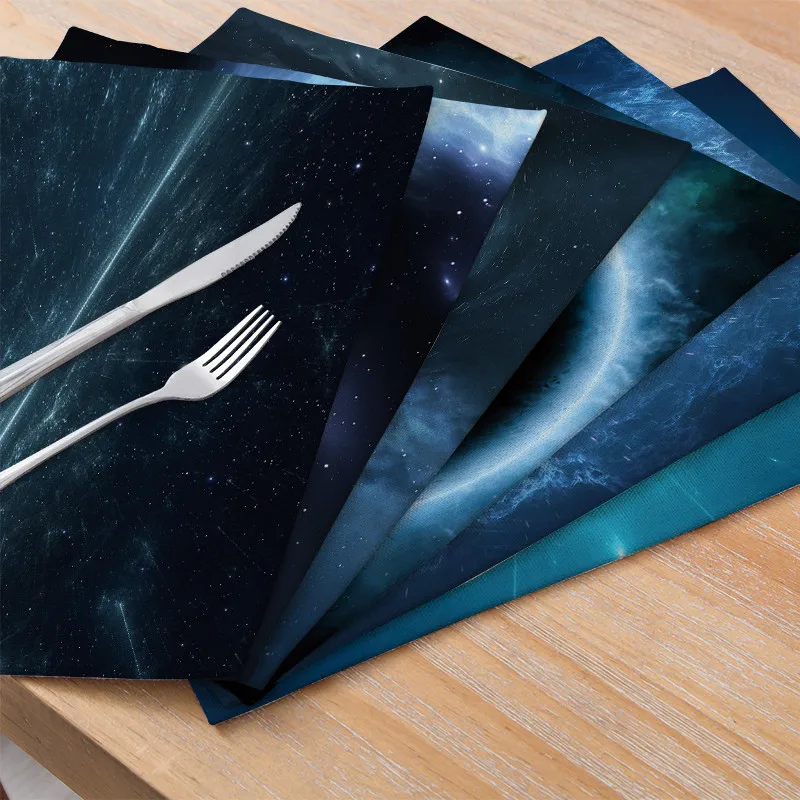 Black Hole Style Table Coaster Mat Dining Table Mat Placemat Tableware Kitchen Tool Pad Coffee Tea Table Napkin Party Decoration
Black Hole Style Table Coaster Mat Dining Table Mat Placemat Tableware Kitchen Tool Pad Coffee Tea Table Napkin Party Decoration