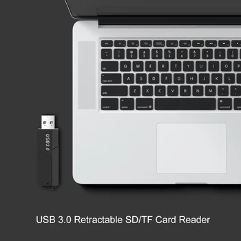 Kebidumei High Speed Retractable USB 3.0 SD Card Reader SDXC T-Flash TF Memory Card Reader Adapter For Windows XP 7 2000 Vista
Kebidumei High Speed Retractable USB 3.0 SD Card Reader SDXC T-Flash TF Memory Card Reader Adapter For Windows XP 7 2000 Vista