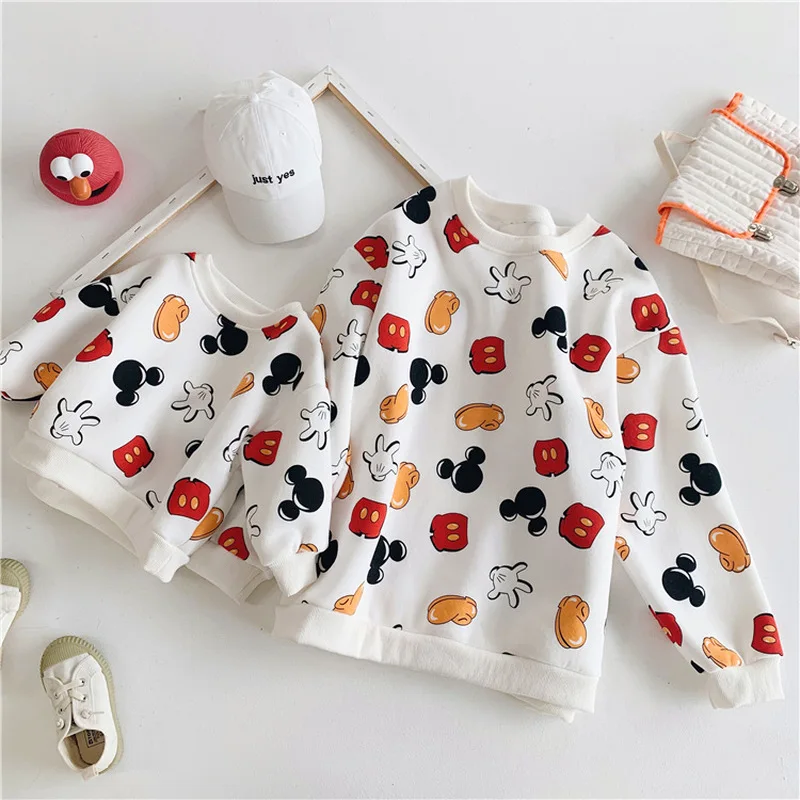 Family Look Autumn Family Matching Outfits Hoodie Sweatshirt Mom and Daughter Top Kid Clothes Cartoon Print Christmas Sweaters
Family Look Autumn Family Matching Outfits Hoodie Sweatshirt Mom and Daughter Top Kid Clothes Cartoon Print Christmas Sweaters