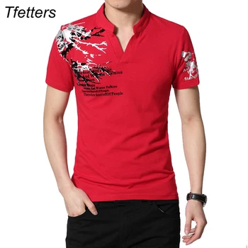 TFETTERS Brand Men's T-shirt Henry Collar Print Summer T-shirt Short Sleeve Slim Fit T shirt for Man Big Size M-5XL
TFETTERS Brand Men's T-shirt Henry Collar Print Summer T-shirt Short Sleeve Slim Fit T shirt for Man Big Size M-5XL