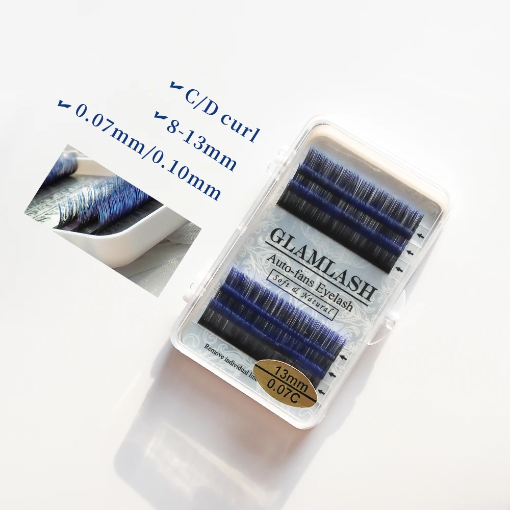 GLAMLASH Eyelashes Mink Lashes Ombre Color Purple Blue Gradient Color Eyelash Extension Premium Faux Cils Soft Mink Makeup Tool
GLAMLASH Eyelashes Mink Lashes Ombre Color Purple Blue Gradient Color Eyelash Extension Premium Faux Cils Soft Mink Makeup Tool