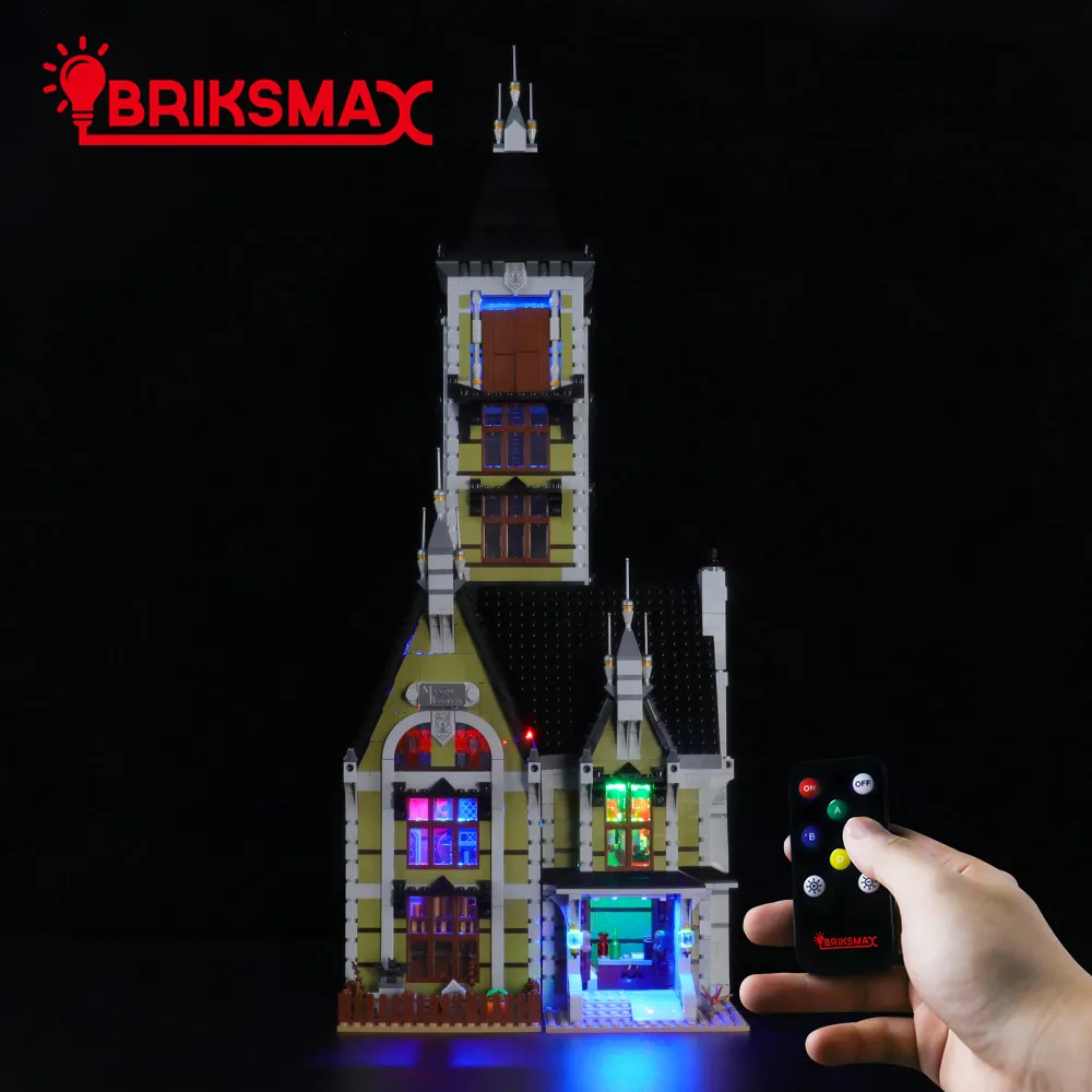 BriksMax Led Light Kit For 10273 Creator Haunted House Toys Building Blocks Model Lighting Set
BriksMax Led Light Kit For 10273 Creator Haunted House Toys Building Blocks Model Lighting Set