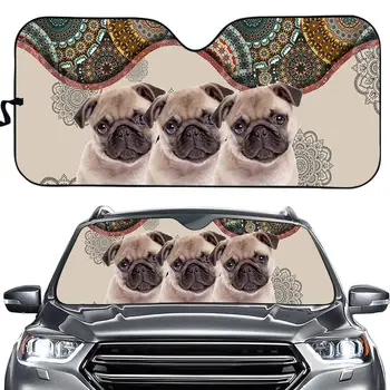 Polynesia Art Cute Dogs Cats Auto Windshield Sun Shade For Car SUV Truck-Bubble Foil Folding Accordion Luxury Anti UV Sunshades 
Polynesia Art Cute Dogs Cats Auto Windshield Sun Shade For Car SUV Truck-Bubble Foil Folding Accordion Luxury Anti UV Sunshades