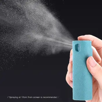 Screen Cleaner Spray Bottle and Wipe Cloth 2 in 1 Portable Phone Cleaning Kit Computer Screen Glass Cleaning Liquid
Screen Cleaner Spray Bottle and Wipe Cloth 2 in 1 Portable Phone Cleaning Kit Computer Screen Glass Cleaning Liquid