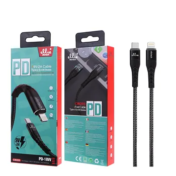 Ellietech CW205 Cable Type C to iOS Device 9V 2A 1M 
Ellietech CW205 Cable Type C to iOS Device 9V 2A 1M