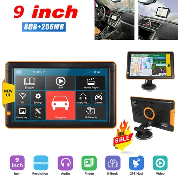 GPS Navigator 9 Inch 256MB+8G Capacitive Screen Portable GPS Navigation for Car Truck Navi GPS America/Australia/Europe Map
GPS Navigator 9 Inch 256MB+8G Capacitive Screen Portable GPS Navigation for Car Truck Navi GPS America/Australia/Europe Map