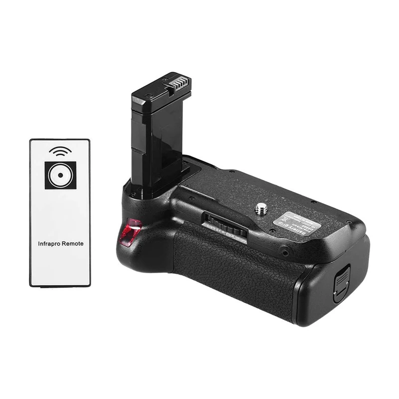 FULL-Vertical Battery Grip Holder for Nikon D5500 D5600 Dslr Camera En-El 14 Battery Powered with Ir Remote Control
FULL-Vertical Battery Grip Holder for Nikon D5500 D5600 Dslr Camera En-El 14 Battery Powered with Ir Remote Control