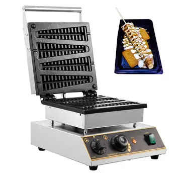 Commercial Lolly Waffle Maker Machine Electric 4pcs Waffle Bowl Maker LED Light
Commercial Lolly Waffle Maker Machine Electric 4pcs Waffle Bowl Maker LED Light