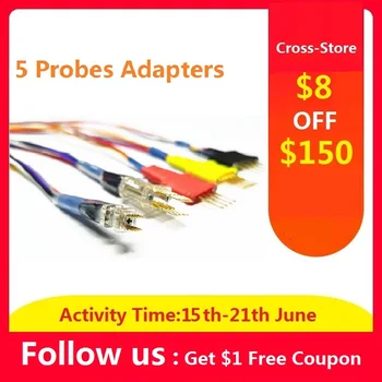 New Arrivals 5 Probe Adapters Easily Work Without Soldering Pins 5 Probe Adapters Works ECU For Xprog/iProg in-circuit ECU
New Arrivals 5 Probe Adapters Easily Work Without Soldering Pins 5 Probe Adapters Works ECU For Xprog/iProg in-circuit ECU