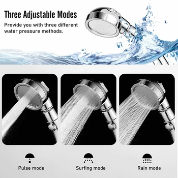 Handheld Shower Head Water Saving Adjustable Watering Temperature High Pressure On Off Pause Bathroom Sprayer
Handheld Shower Head Water Saving Adjustable Watering Temperature High Pressure On Off Pause Bathroom Sprayer