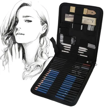 Professional Art Pencil Set 40pcs Complete Drawing and Sketching Set Graphite Sketch Pencils Set for Kids Teens Included Eraser
Professional Art Pencil Set 40pcs Complete Drawing and Sketching Set Graphite Sketch Pencils Set for Kids Teens Included Eraser