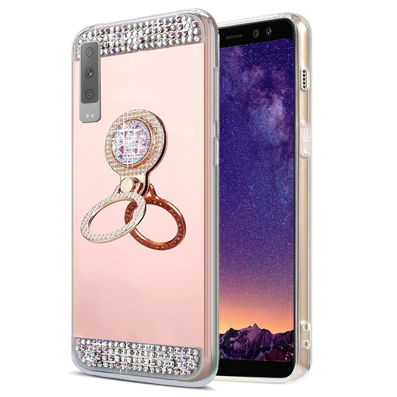 Luxury Diamond Mirror Soft Silicone Case for Funda A7 A9 2018 Case Cover for Coque Samsung Galaxy A7 A9 A6 A8 2018 M10 M20 M30
Luxury Diamond Mirror Soft Silicone Case for Funda A7 A9 2018 Case Cover for Coque Samsung Galaxy A7 A9 A6 A8 2018 M10 M20 M30