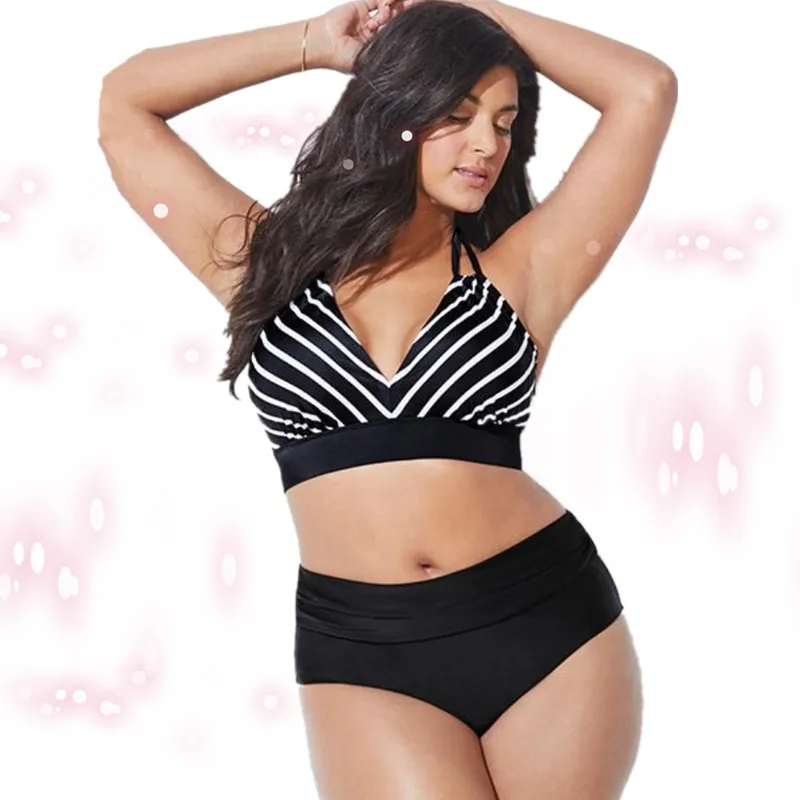 L-4XL Plus Size Swimwear Large Size Women 2020 Push up Bikini Set High waisted Swimsuits Female bathing Suit Halter Swim Wear
L-4XL Plus Size Swimwear Large Size Women 2020 Push up Bikini Set High waisted Swimsuits Female bathing Suit Halter Swim Wear