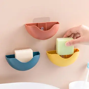 Wall Mounted Self Adhesive Soap Dishes Soap Sponge Dish No Drilling Storage Box Rack Shelf Double Drain Bathroom Soap Holder
Wall Mounted Self Adhesive Soap Dishes Soap Sponge Dish No Drilling Storage Box Rack Shelf Double Drain Bathroom Soap Holder