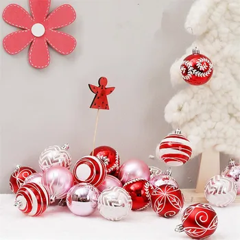 Red 24PCS 6cm Handmade Mixed Printing Christmas Balls Merry Christmas Tree Hanging Decorations Xmas Ornament Balls Party DIY
Red 24PCS 6cm Handmade Mixed Printing Christmas Balls Merry Christmas Tree Hanging Decorations Xmas Ornament Balls Party DIY