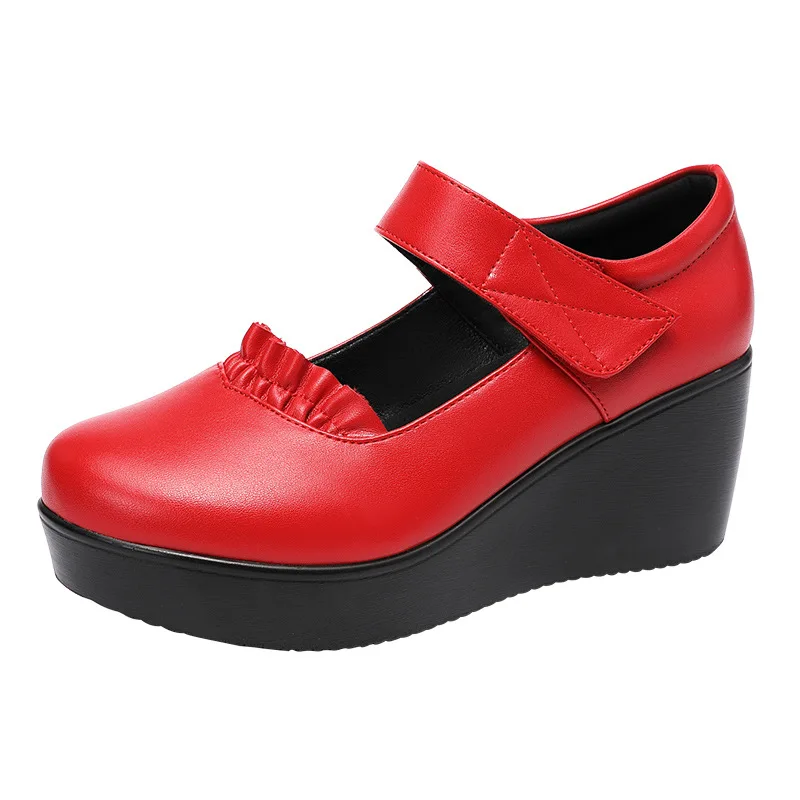 New Small Plus Size 32 33-43 Medium Heels Wedges Wedding Shoes for Women 2022 Spring Platform Pumps Elegant for Office Mother 
New Small Plus Size 32 33-43 Medium Heels Wedges Wedding Shoes for Women 2022 Spring Platform Pumps Elegant for Office Mother