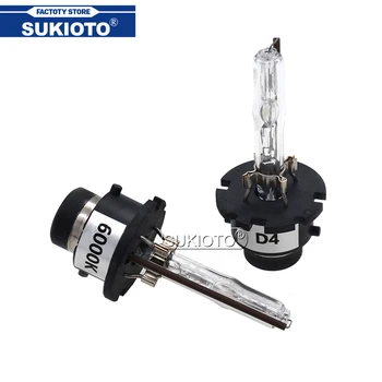 SUKIOTO Original D4C Xenon HID Lamps 4300K 5000K 6000K 8000K 35W Ball Cnlight Xenon D4C Auto Car Headlight Replacement Bulbs
SUKIOTO Original D4C Xenon HID Lamps 4300K 5000K 6000K 8000K 35W Ball Cnlight Xenon D4C Auto Car Headlight Replacement Bulbs