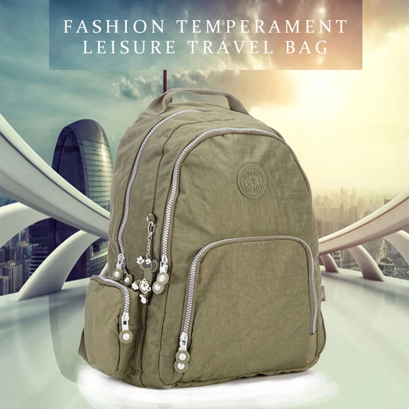 New Casual Simple Neutral Nylon Original Waterproof Large Capacity Backpack Solid Color Wear-resistant Travel Backpack
New Casual Simple Neutral Nylon Original Waterproof Large Capacity Backpack Solid Color Wear-resistant Travel Backpack