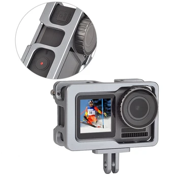 Vlogging Metal Cage Case For Osmo Action Camera Frame Vlog Case With 2 Cold Shoe Mount For Microphone Led Video Light
Vlogging Metal Cage Case For Osmo Action Camera Frame Vlog Case With 2 Cold Shoe Mount For Microphone Led Video Light
