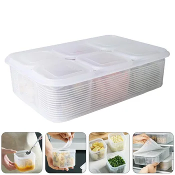 Durable Plastic Practical Visible Safe Food Storage Container Storage Container Sealing Crisper
Durable Plastic Practical Visible Safe Food Storage Container Storage Container Sealing Crisper