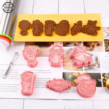 6pcs/set Halloween Cookie Cutters Set Mold Baking Accessories Bakery Mold Cake Decorating Tools Bakeware Party Decoration
6pcs/set Halloween Cookie Cutters Set Mold Baking Accessories Bakery Mold Cake Decorating Tools Bakeware Party Decoration
