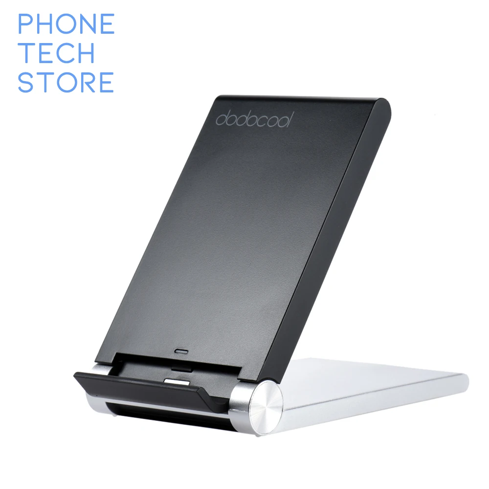 

Portable Qi 3-Coils Wireless Charger Transmitter Ultra thin Slim Charging Pad Foldable Stand Charger for Samsung iPhone