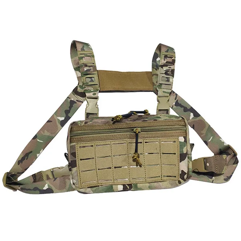 Outdoor Portable Tactical Chest Hanging Bag Belly Pocket Front Chest Bag Accessory Bag Cordura Fabric
Outdoor Portable Tactical Chest Hanging Bag Belly Pocket Front Chest Bag Accessory Bag Cordura Fabric