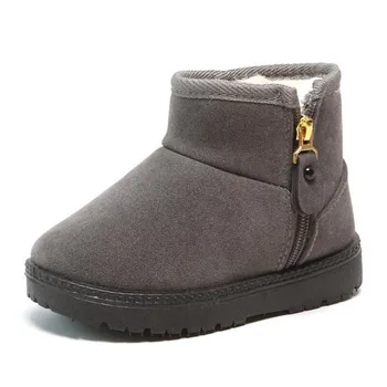 Snow boots winter leather baby girl toddler shoes children warm plush platform non-slip black sneakers boy's best shoes
Snow boots winter leather baby girl toddler shoes children warm plush platform non-slip black sneakers boy's best shoes