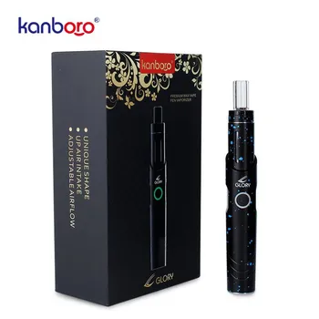 KanboroTech Portable Glory Wax Vaporizer Vape kit Quartz Dual Coil Airflow Control Pen 3 Levels of Wattage Setting E cigarette
KanboroTech Portable Glory Wax Vaporizer Vape kit Quartz Dual Coil Airflow Control Pen 3 Levels of Wattage Setting E cigarette