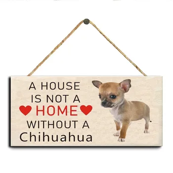 Rectangular Wooden Pet Tag Dog Wooden Plaque Pendant A house is not a home without A Chihuahua Dog Tags Signs Rustic Wall Decor
Rectangular Wooden Pet Tag Dog Wooden Plaque Pendant A house is not a home without A Chihuahua Dog Tags Signs Rustic Wall Decor