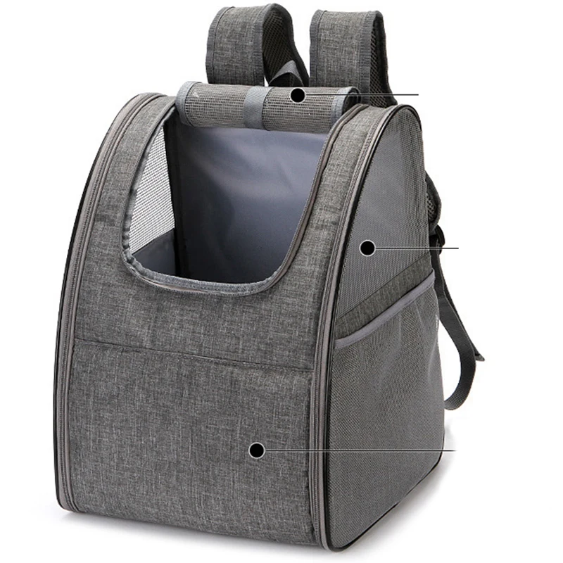 Dog Backpack Carrier, Dog Carrier Backpack for Small Dogs Cats, Ventilated Design Breathable Pet Carrier Backpack Cat Bag for Tr
Dog Backpack Carrier, Dog Carrier Backpack for Small Dogs Cats, Ventilated Design Breathable Pet Carrier Backpack Cat Bag for Tr
