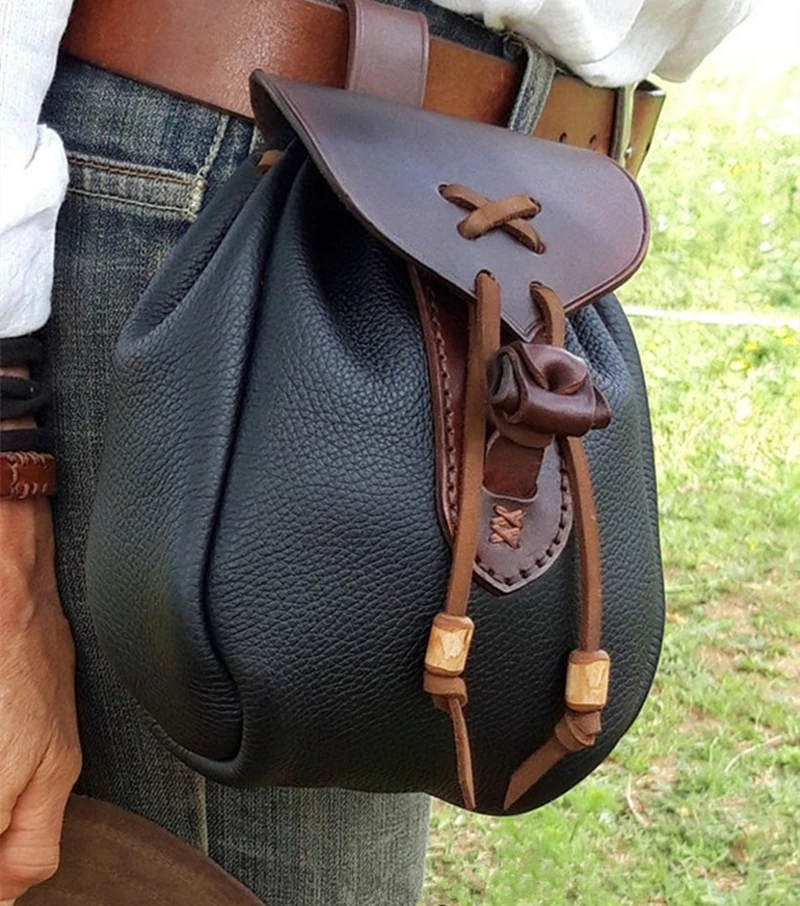 Medieval Viking Leather Drawstring Coin Purse Belt Pouch Hip Kidney Larp Bag Renaissance Festival Jewel Wallet miu iruma Cosplay
Medieval Viking Leather Drawstring Coin Purse Belt Pouch Hip Kidney Larp Bag Renaissance Festival Jewel Wallet miu iruma Cosplay
