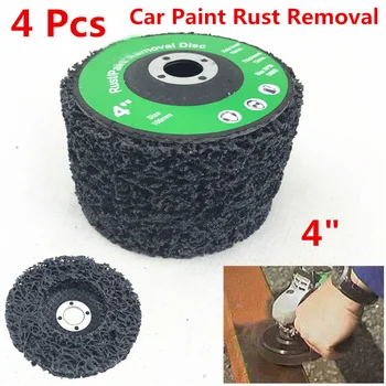 4pcs Grinder Wheels Round 4\\\\\\\\\\\\\\\" Car Paint Rust Removal Clean Polishing 46Grit Stainless Steel Aluminum
4pcs Grinder Wheels Round 4\\\\\\\\\\\\\\\" Car Paint Rust Removal Clean Polishing 46Grit Stainless Steel Aluminum