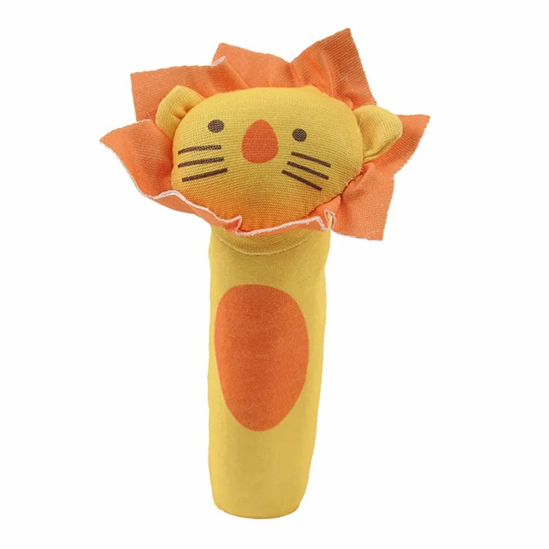Rattle plush Animal BB Stick Hand Bell Toy Baby hand grip rod toys Baby toys Educational toys
Rattle plush Animal BB Stick Hand Bell Toy Baby hand grip rod toys Baby toys Educational toys