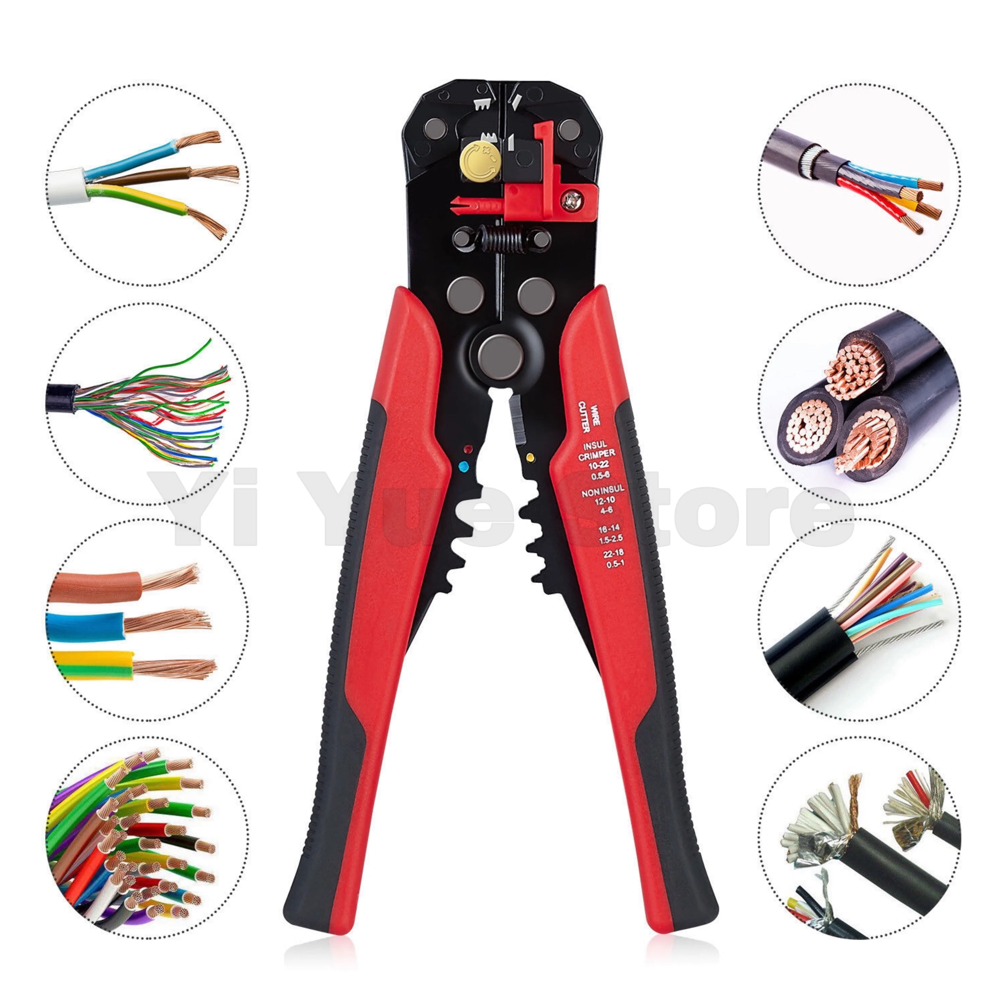 Multitool pliers 0.2-6.0 wire stripper automatic stripping for cable wire cutter crimping tools precision electrical hand tools
Multitool pliers 0.2-6.0 wire stripper automatic stripping for cable wire cutter crimping tools precision electrical hand tools