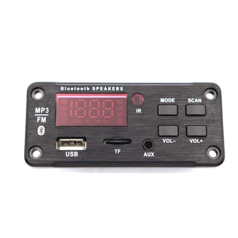 Bluetooth 5.0 Car MP3 Decoder Audio Board DC 12V USB Power Supply WMA WAV FLAC APE Format TF FM Radio MP3 Player Remote Control
Bluetooth 5.0 Car MP3 Decoder Audio Board DC 12V USB Power Supply WMA WAV FLAC APE Format TF FM Radio MP3 Player Remote Control