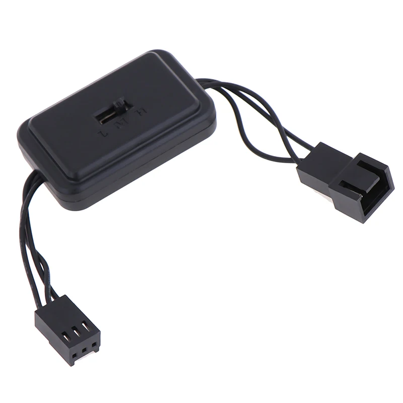 PC CPU Fan Speed Controller 12V Noise Reducing Fan Speed Control 3 Level Adjustment
PC CPU Fan Speed Controller 12V Noise Reducing Fan Speed Control 3 Level Adjustment