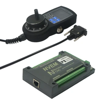 4axis Ethernet Mach3 Control Card manual pulse hand wheel for CNC milling Machine
4axis Ethernet Mach3 Control Card manual pulse hand wheel for CNC milling Machine