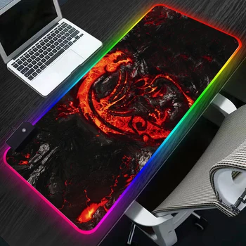 LED RGB Gaming Mousepad Dragon Hyper Beast Lighting Computer Mousepad XL Rubber Desk Mat for Laptop for LOL Dota Support Custom
LED RGB Gaming Mousepad Dragon Hyper Beast Lighting Computer Mousepad XL Rubber Desk Mat for Laptop for LOL Dota Support Custom