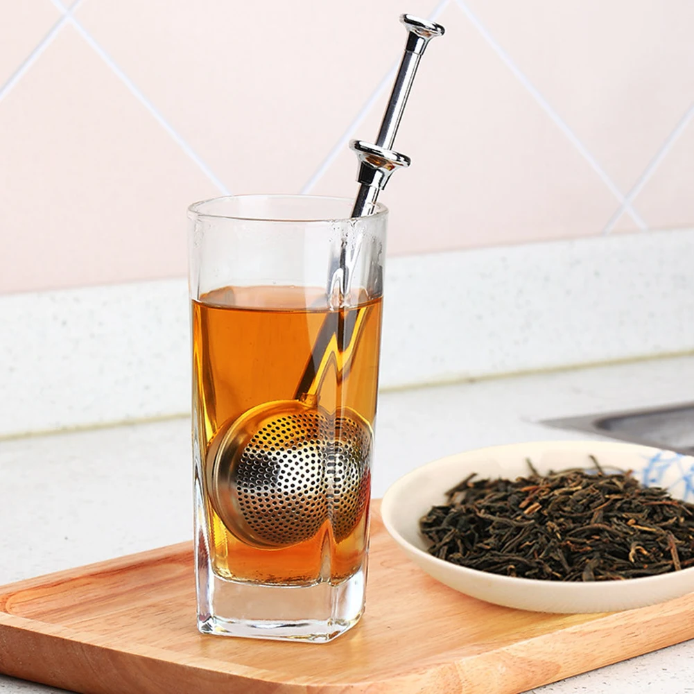 Telescopic Tea Ball Infuser with Long Handle Stainless Steel Tea Infuser Strainer Herb Spice Loose Leaf Filter Teaware Accessory
Telescopic Tea Ball Infuser with Long Handle Stainless Steel Tea Infuser Strainer Herb Spice Loose Leaf Filter Teaware Accessory