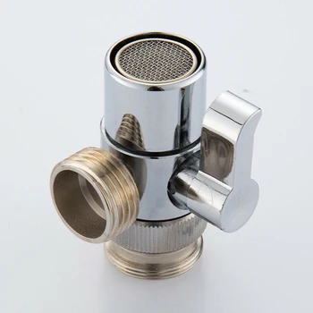 M22 Thread Diverter Valve Basin Sprayer Washer Brass For Kitchen Bathroom Brass Body Construction