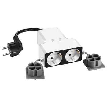 WiFi Smart Switch Outdoor Socket EU/UK Plug Voice Control 2 In 1 Smart Wall Mounted IP44 Waterproof Time Socket
WiFi Smart Switch Outdoor Socket EU/UK Plug Voice Control 2 In 1 Smart Wall Mounted IP44 Waterproof Time Socket