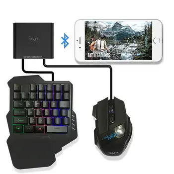 Gamepad Controller Gaming Keyboard Mouse Converter For PUBG Android ios Phone to PC Bluetooth Adapter Plug and Play
Gamepad Controller Gaming Keyboard Mouse Converter For PUBG Android ios Phone to PC Bluetooth Adapter Plug and Play