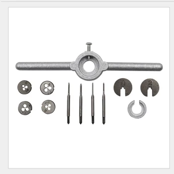 12Pcs Metric Tap Cutting Dies Set Thread Cutting Dies and Processing Tapping Hand Tool
12Pcs Metric Tap Cutting Dies Set Thread Cutting Dies and Processing Tapping Hand Tool