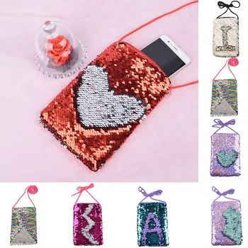 Women's Fashion Double-sided Sequin Coin Bag Shoulder Bag Phone Bag Hanging Neck Wallet Mini Bag Large Capacity Coin Purse
Women's Fashion Double-sided Sequin Coin Bag Shoulder Bag Phone Bag Hanging Neck Wallet Mini Bag Large Capacity Coin Purse