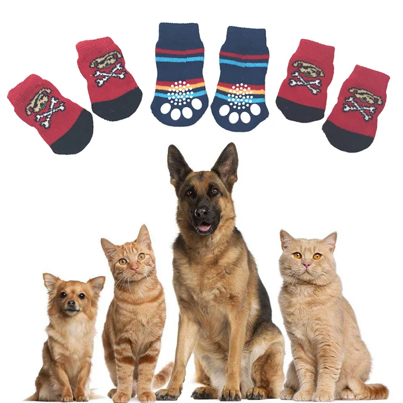4pcs Winter Warm Puppy Dog Socks Soft Pet Knits Socks Cute Cartoon Anti Slip Skid Lovely Pet Socks Pet Clothes
4pcs Winter Warm Puppy Dog Socks Soft Pet Knits Socks Cute Cartoon Anti Slip Skid Lovely Pet Socks Pet Clothes