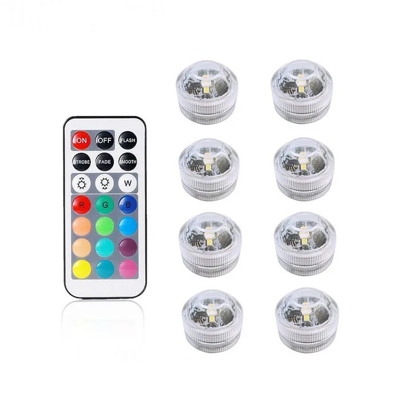 IP68 Waterproof Battery Operated Multi Color Submersible LED Underwater Light for Fish Tank Pond Swimming Pool Wedding Party
IP68 Waterproof Battery Operated Multi Color Submersible LED Underwater Light for Fish Tank Pond Swimming Pool Wedding Party