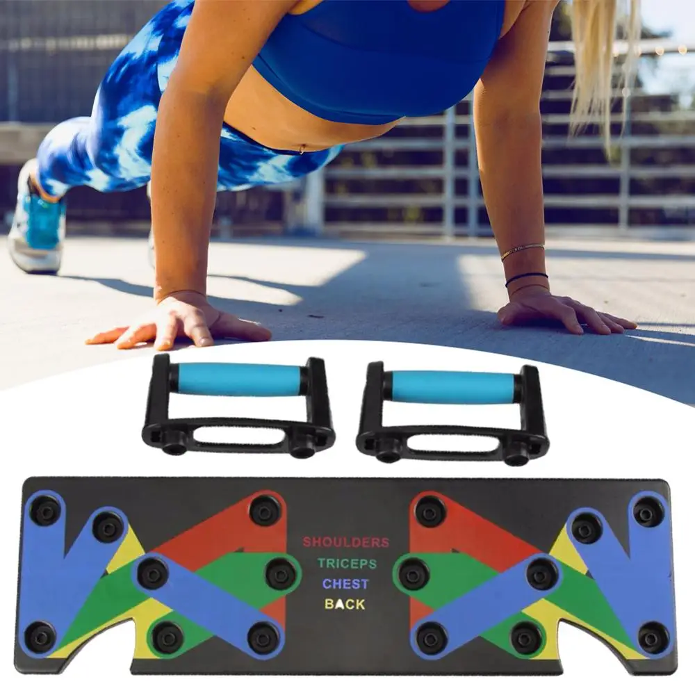 Push Up Board Balance System Exercise Workout Push-up Rack Stands Body Building Training 4 Modes Fitness Equipment with Handles
Push Up Board Balance System Exercise Workout Push-up Rack Stands Body Building Training 4 Modes Fitness Equipment with Handles